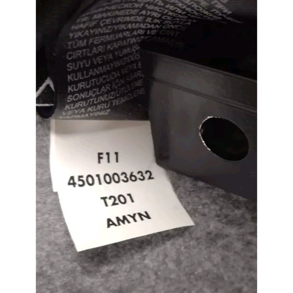 The North Face Denali A193 Black & Gray Fleece Jacket Men's Size LG - Picture 11 of 12